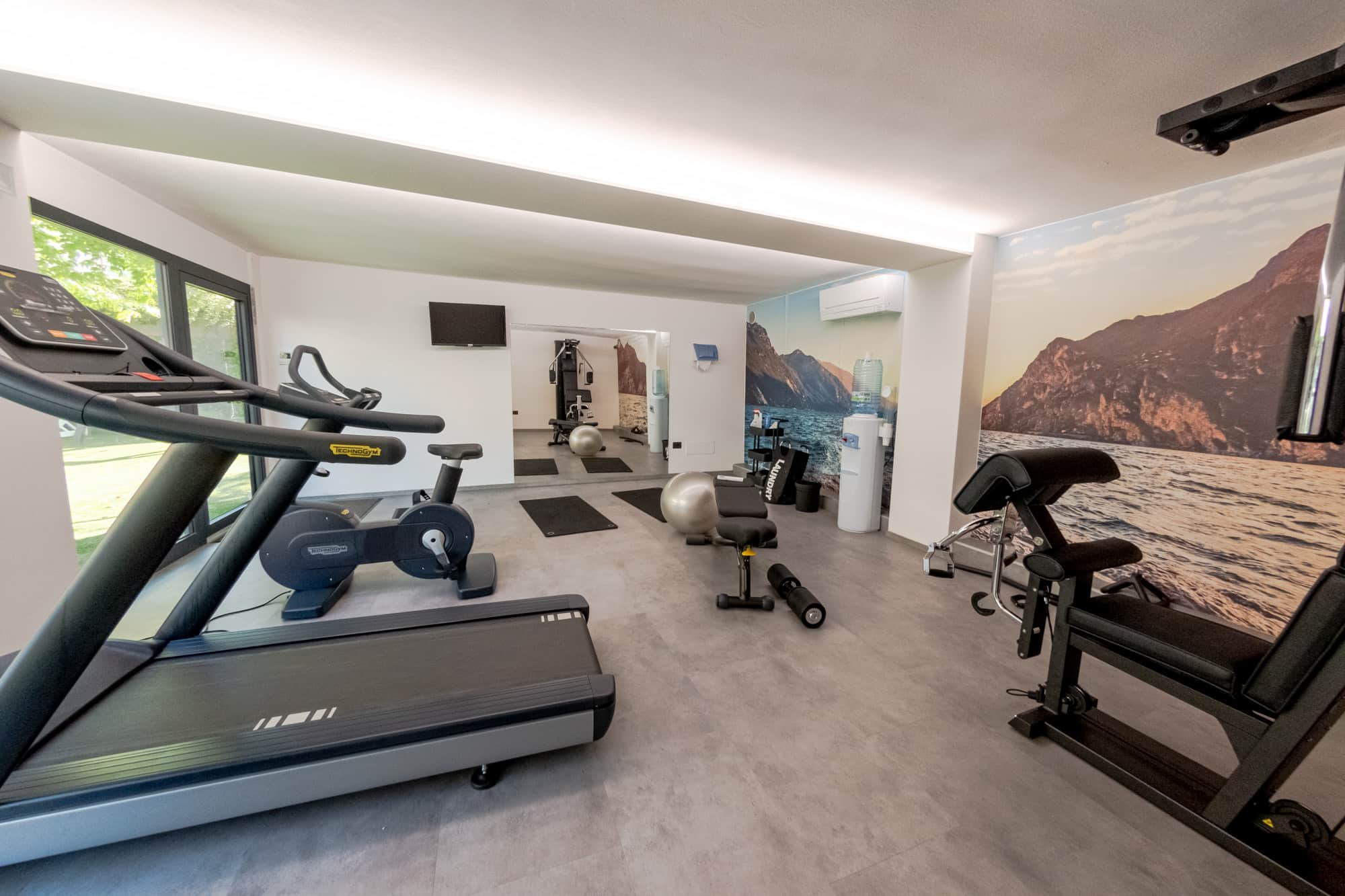 Palestra atrezzata Hotel Campagnola