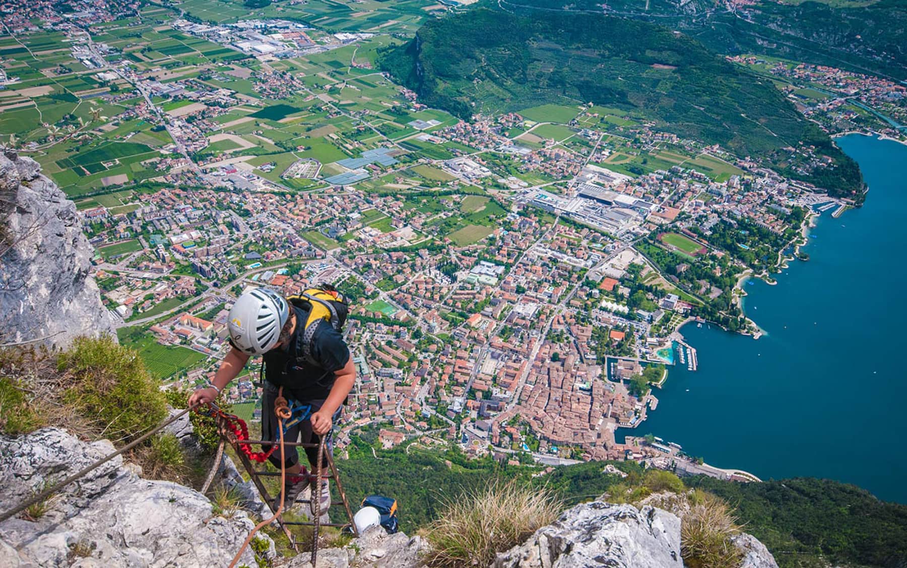 Arrampicate panoramiche riva del Garda