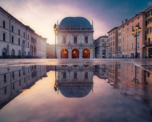 Vista Panoramica Loggia Brescia