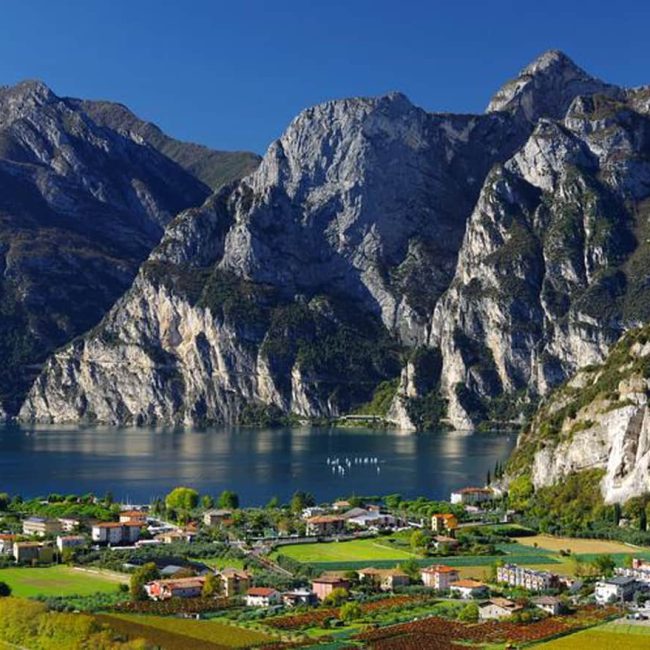 Panorama montagne riva del Garda